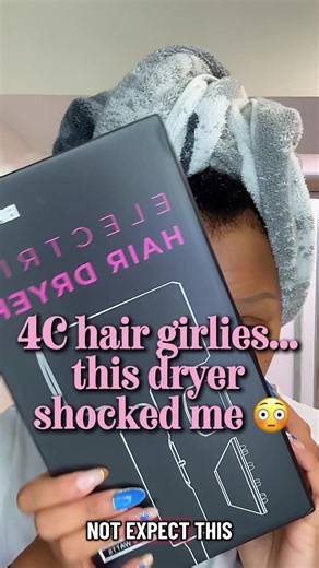 This hair dryer had my 4C hair DRY in 6 minutes flat 😳💨 1875W power ionic tech = smooth, shiny, fast results. I’m never going back to my old dryer! Lightweight, travel-ready, and affordable 🔥 #4chair #tiktokshopblackfriday #bfcm #tiktokshopcreatorpicks #creatorinsights