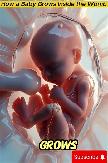 How a Baby Grows Inside the Womb #anatomy #humanbiology #sciencevideo #educationalvideo