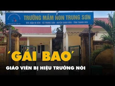 Hiệu trưởng nói giáo viên là ‘gái bao’, huyện vào cuộc