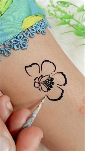 Aesthetic flower design || simple flower design