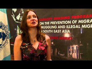 INTERPOL TV INTERVIEW - Rebecca Miller, United Nations Office on Drugs and Crime