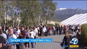 3.1K views · 50 reactions | Over 500 entrepreneurs showed up at yesterday's Shark Tank Casting Call at Morongo. See ABC7's coverage of yesterday's audition. | Morongo | Facebook