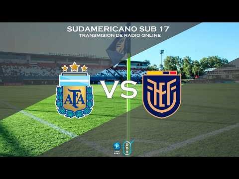 #SudamericanoSub17 #Argentina #Ecuador ARGENTINA VS ECUADOR SEMIFINAL RADIO ONLINE EN VIVO