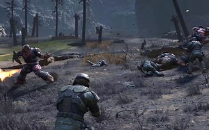 HALO INFINITE NPC Wars（光环无限NPC大战，UNSC陆战队VS鬼面兽）