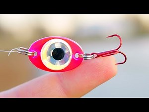 Fishing with a BATTERY Powered Light Up Lure!? (AWESOME)