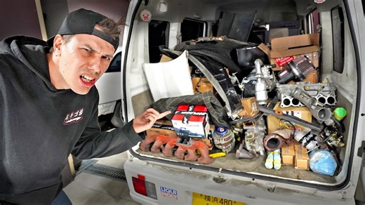 I sold a van full of random car parts… made bank!