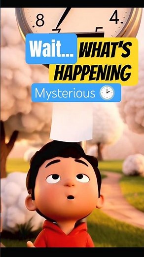 The Mysterious Clock in the Park ⏰ | Animated Short Story