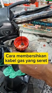 132K views · 854 reactions | Tip & trik membersihkan kabel gas yang kotor & seret #kabelgas #tips #trik #kreatif #mioindonesia #nouvoindonesia | Ferdy Dmx Motor | Facebook