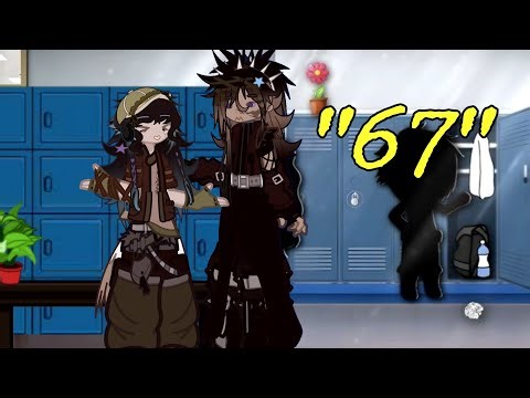 "67" gacha meme. || Modern Au demon slayer. 
