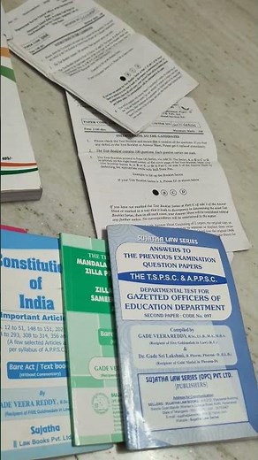 Departmental Tests Paper codes 141, 088 & 097 Books