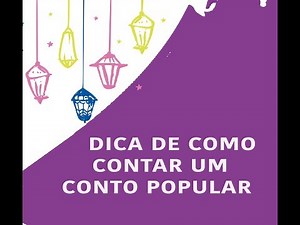 Dica de como contar um Conto Popular Brasileiro. A Onça e o Sapo.