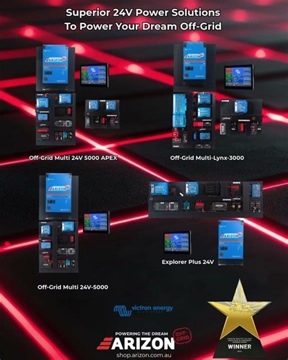 Superior 24V Power Solutions To Power Your Dream Off Grid