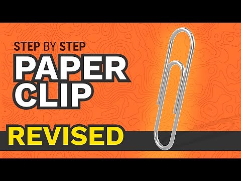 How to 3D Model a Paper Clip - Learn Autodesk Fusion 360 in 30 Days: Day #3 (REVISED)