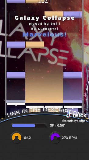 Galaxy Collapse: A Journey Through osu! Gameplay