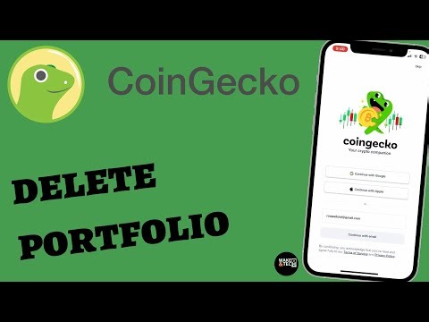 How to Delete Portfolio on CoinGecko (iOS) – Step-by-Step Tutorial