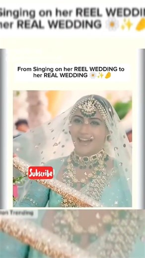 Reel to Real ❣️ #love #couplestatus celebrity wedding