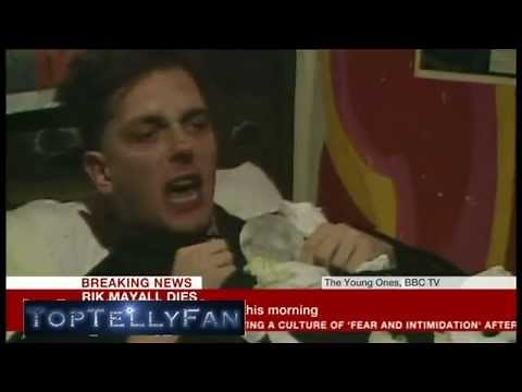 Rik Mayall has died at 56 - Steve Nallon & Lizo Mzimba (BBC News, 9.6.14)