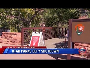 Senator Brammer defends three-test law, who's funding Utah's national parks during shutdown?