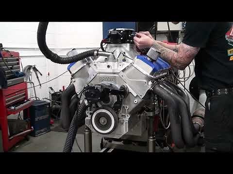 632/1050 HP SR20 Aluminum Block Pump Gas Engine. Robert Williams.