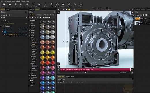 【纯GPU-MS物理渲染--Maverick Studio物理渲染教程--（号称KS终结者）物理渲染器】-MS官方教学YTB搬运