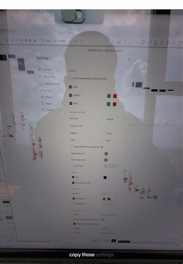 How to get the footprint chart on TradingView #orderflow #success #daytrading