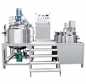 [Hot Item] Jf-B Stainless Steel Chemical Mixing Tank 2000L Stainless Steel Vacuum Mixing Tank Supplier Homogenizing Vacuum Emulsifier