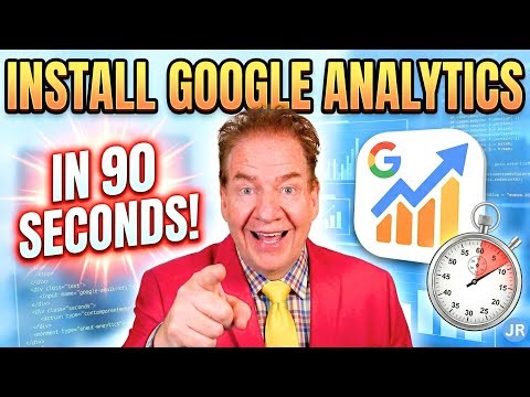 Install Google Analytics in 90 Seconds (No Code Required)