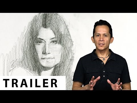Portrait Drawing for Beginners | Part 2: The Lay-in with Chris Legaspi - TRAILER (Ultra HD 4K)