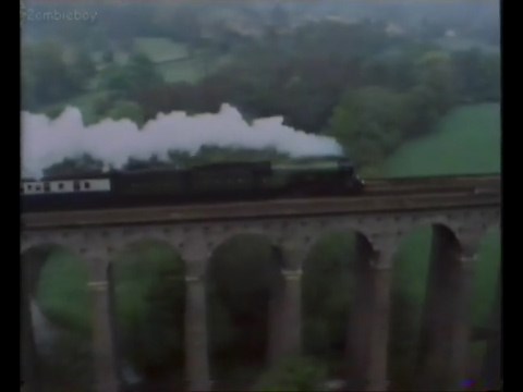 Steam Days Flying Scotsman BBC Documentary 1986 (VHS Capture)