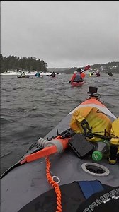 Winter kayaking - Itiwit X500