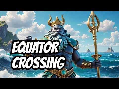 King Neptune Takes Over When You Cross the EQUATOR on the Silver Nova