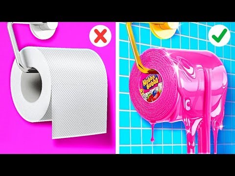 最奇怪的偷偷带零食技巧 | 超酷的校园美食窍门 by OneTwoThree GO! Multiverse