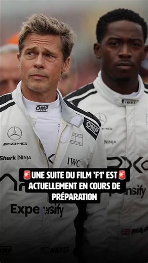 🚨Une suite du film 'F1' est actuellement en cours de préparation🔥
