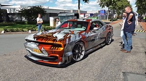 1060HP Challenger SRT8 1of1 Straight Pipe Build