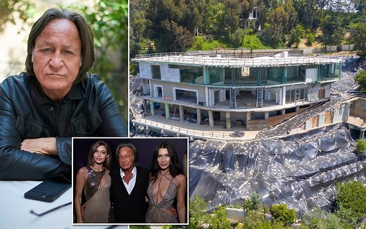 比弗利娇妻 Yolanda前夫Mohamed hadid将被强制拆除的豪宅现状