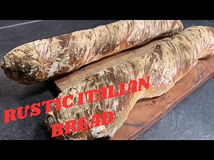 How to Make Rustic Italian Bread | Old-World Recipe by Poppa Mazzone