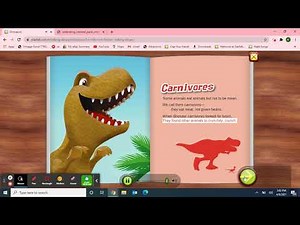 Class Meeting:4/8/21 Starfall Math Song/April Calendar/"Dinosaurs"& N2Y "Celebrating National Parks"