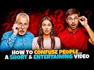 How to Confuse Anyone in Seconds! | Funny Short Mind Trick Explained