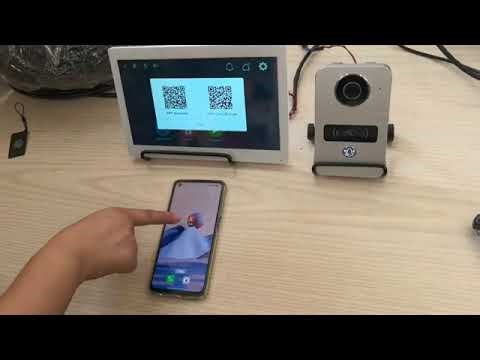 Système d'interphone vidéo numérique à 2 fils, moniteur WIFI sans fil de