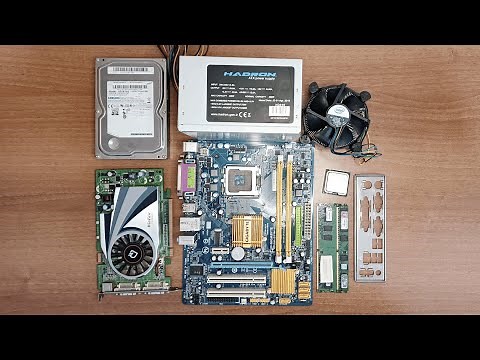 Core 2 Duo E7500 + GeForce 7600 GT Retro PC Build! | Test in 3 Games #17