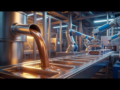 Inside the World's Most Advanced Chocolate Factory: From Bean to Bar