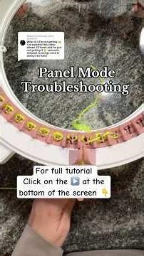 I Restarted My Sentro Panel Mode Cast-On 5 Times—Here’s What Went Wrong #sentroknittingmachine