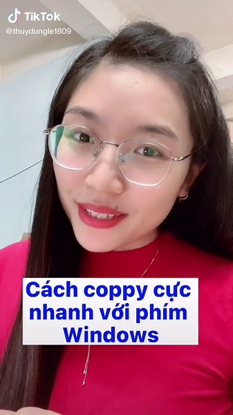 Hướng dẫn sao chép bằng phím Windows