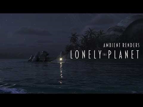 Relaxing On A Distant Alien Planet | Relaxing Ocean Waves For Sleep & Concentration