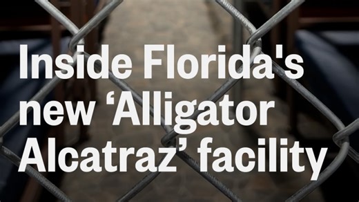 NBC News goes inside ‘Alligator Alcatraz’