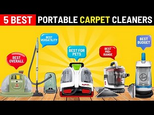 The 5 Best Portable Carpet Cleaners of 2024