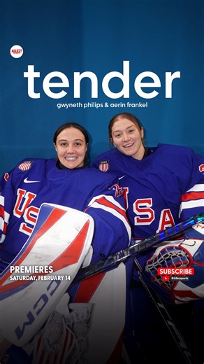 Allez! Sports on Instagram: "Behind the mask are habits, quirks, and competitive fires that make @aerin.frankel and @gwyneth.philips the fiercest competitors, teammates, and friends. Tender, premiering on ⁨@Allezsports⁩ on YouTube on Saturday, February 14th, is the new feature documentary that takes you inside the deeply personal story of the two @thepwhlofficial superstars and @teamusa goalies in the @milanocortina2026 Olympics. This is a story about a partnership where trust is mandatory, resp