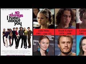 10 Things I Hate About You Cast (1999) | Then and Now
