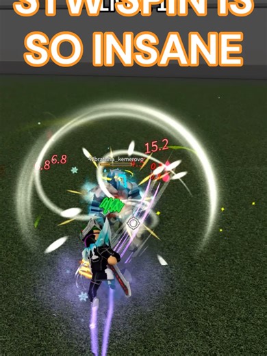 STW SPIN IS SO INSANE #yba #rblx #tik_tok #shorts #viralvideos #trendingvideo #gaming