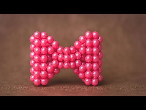 DIY Pearl Bow | Easy & Elegant Beaded Bow Tutorial”